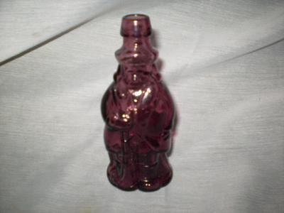 Wheaton, W 71, Glass, Amethyst, Man & Musket, Bottle  