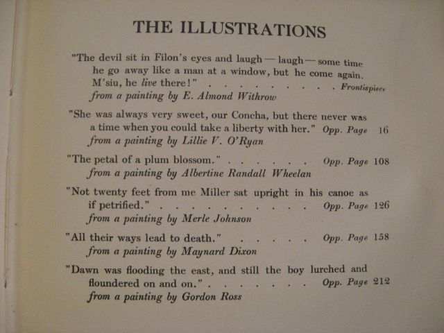 1907 SPINNERS BOOK OF FICTION JACK LONDON MAYNARD DIXON  