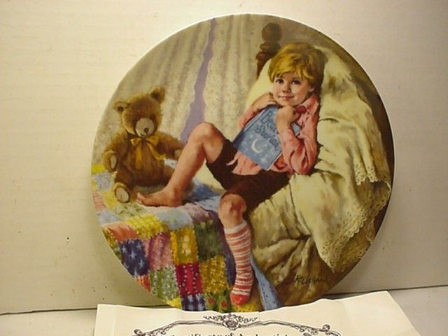 Reco Mother Goose Series   Diddle Diddle Dumpling Plate  