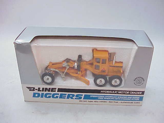 BACHMANN DIECAST GRADER TOY~B LINE DIGGERS NEW w BOX  