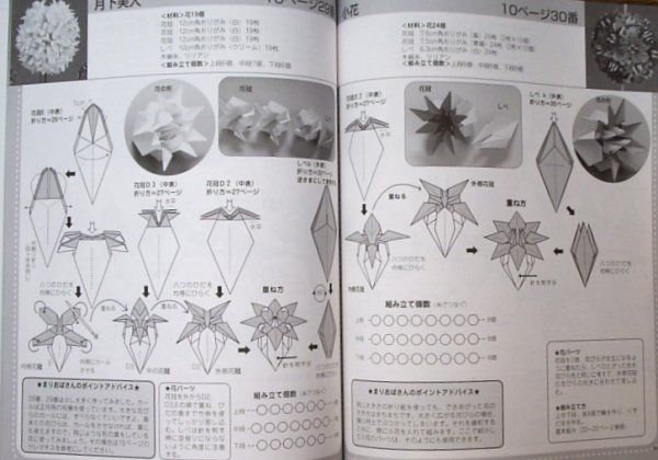 Flower Kusudama Ball Origami Paper Craft Japanese Instruction Book 
