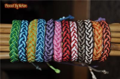   Color Fashion Adjustable Hippie Sailor Knot Surfer Friendship Bracelet