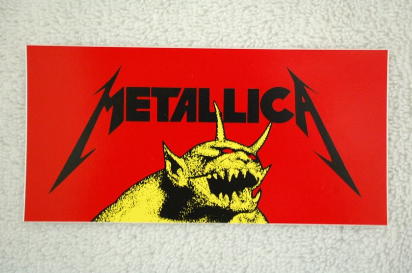 Metallica Sticker (S391)  