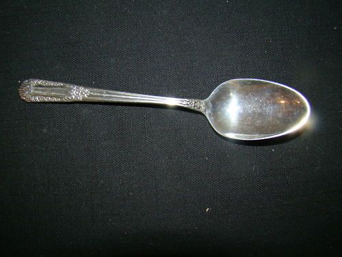 STATE HOUSE STERLING INAUGURAL TEASPOON NO MONOGRAM  