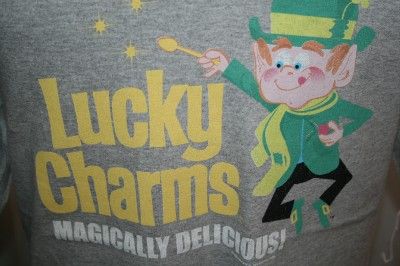 Medium Graphic Tshirt Lucky Charms Magically Delicious  