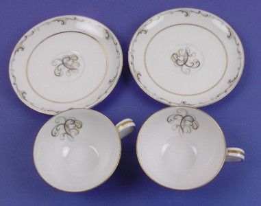   CUPS & SAUCERS, ESTEEM #5404, Vintage Noritake, Japan (1953 60)  