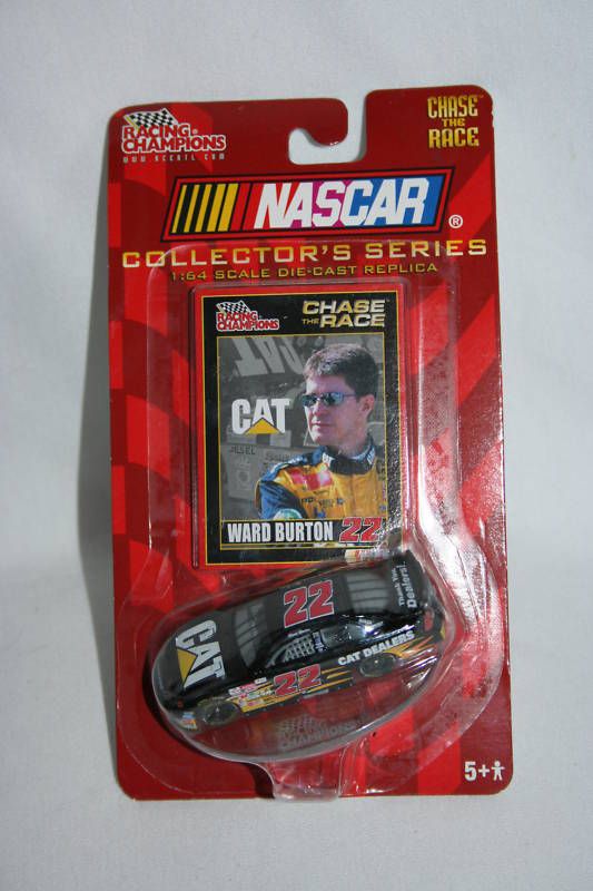 2002 #22 Ward Burton Cat Dealers Dodge 164 Diecast Car  