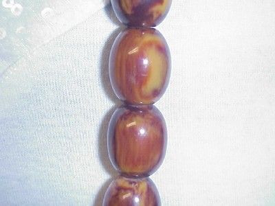 VINTAGE MISSISSIPPI MUD BAKELITE NECKLACE  