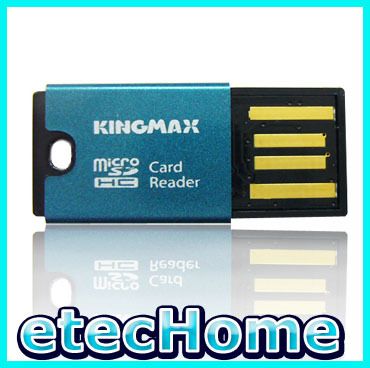 Kingmax CR 03 Micro SDHC / Micro SD USB Reader Adapter  