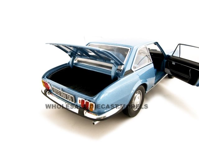 1970 PEUGEOT 504 COUPE BLUE 118 DIECAST MODEL NOREV  