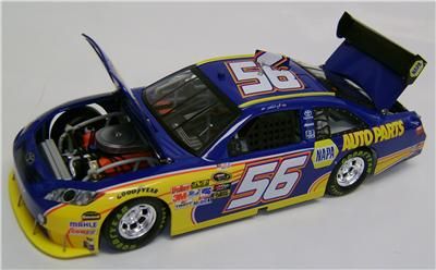 MARTIN TRUEX JR #56 NAPA CHAMPION SER 1/24 DIECAST 2010  