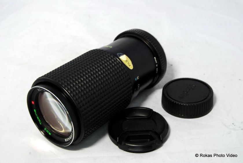 Minolta RMC Tokina 80 200mm f4.5 lens zoom MD  