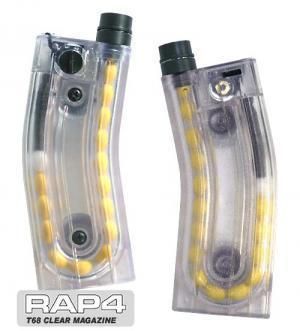 RAP4 Paintball 18 Round Magazine (Clear)  