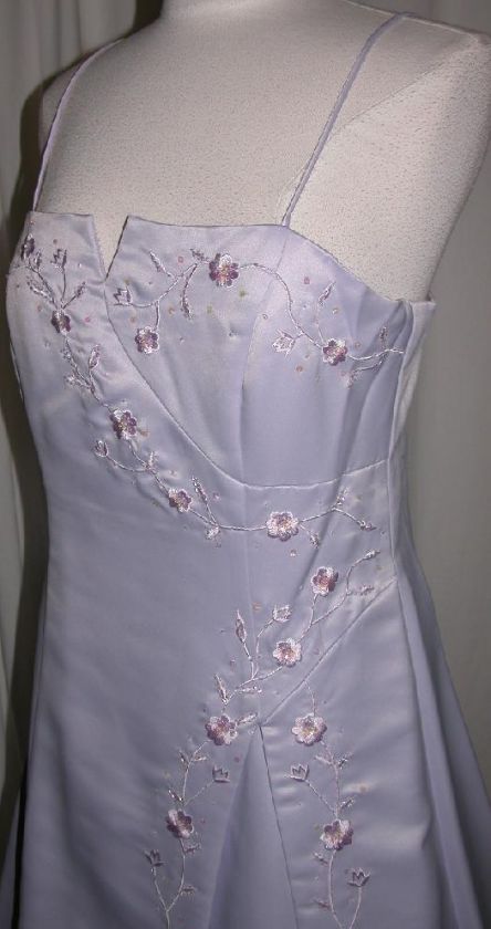 Gorgeous Gown Dress Party Gala Evening Pageant Lilac XL  