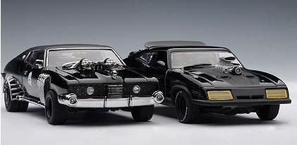 AUTOart Mad Max INTERCEPTOR/ENEMY CAR TWIN MODELS SET In Stock  