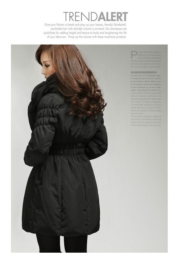 Women Korean Brand Duck down Slim Fit Long Coats  