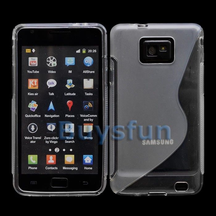 10x GEL TPU COVER CASE For SAMSUNG GALAXY S2 II I9100  