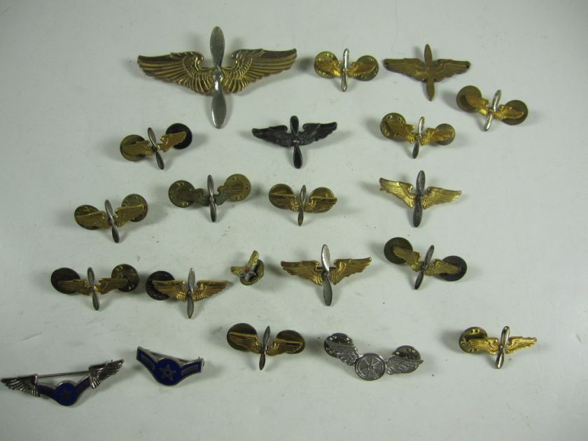   Lot Military Pins Lot   Aviation   WWII & Others **  