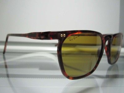 Vintage Ray Ban Chromax B&L USA W 1724 Wayfarer Tortoise Driving 