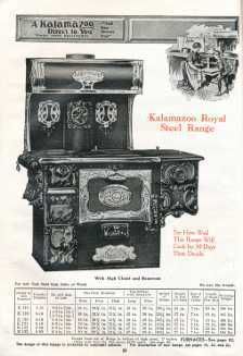 1905 to 1942 Kalamazoo Stove Catalogs on DVD  