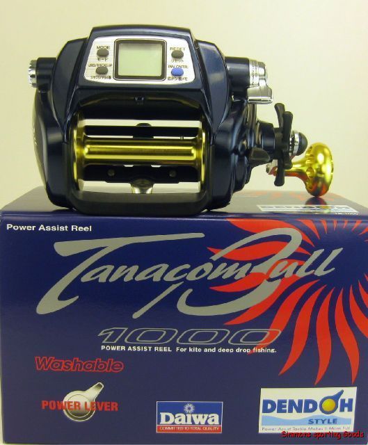   TAACOM BULL TB1000 DEEP DROP POWER ASSIST REEL 043178935736  