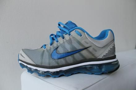 Rare Nike Air Max 2009 Blue   Used   Women 9.5 354750 016   See Photos 