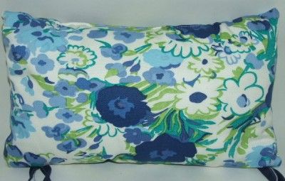 Beach Chair Chaise Lounge Floral Head Pillow  