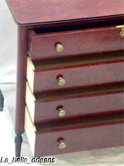 FINE MAHOGANY ENGLISH DRESSER WITH SECRETARY. WOW~~  