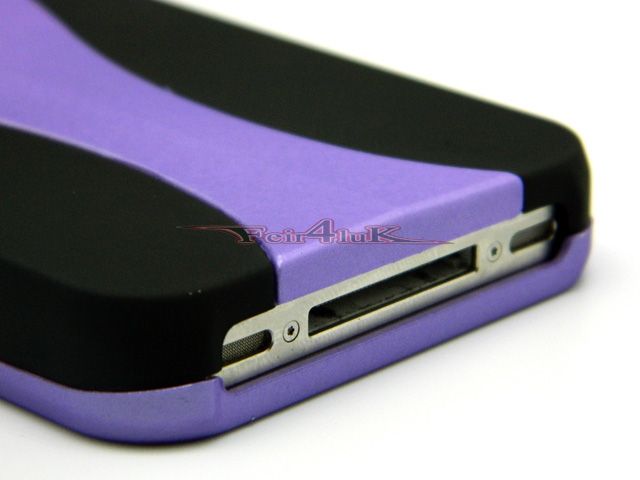 AT&T VERIZON SPRINT iPHONE 4 4S 4G CLIP ON HARD CASE COVER RUBBERIZED 