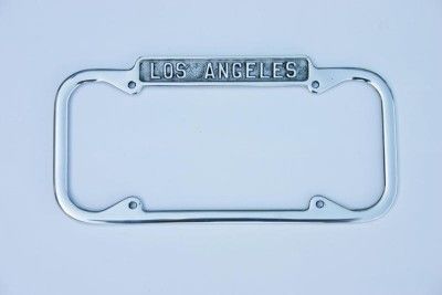 1940 1955 CALIFORNIA License Plate Frame LOS ANGELES  