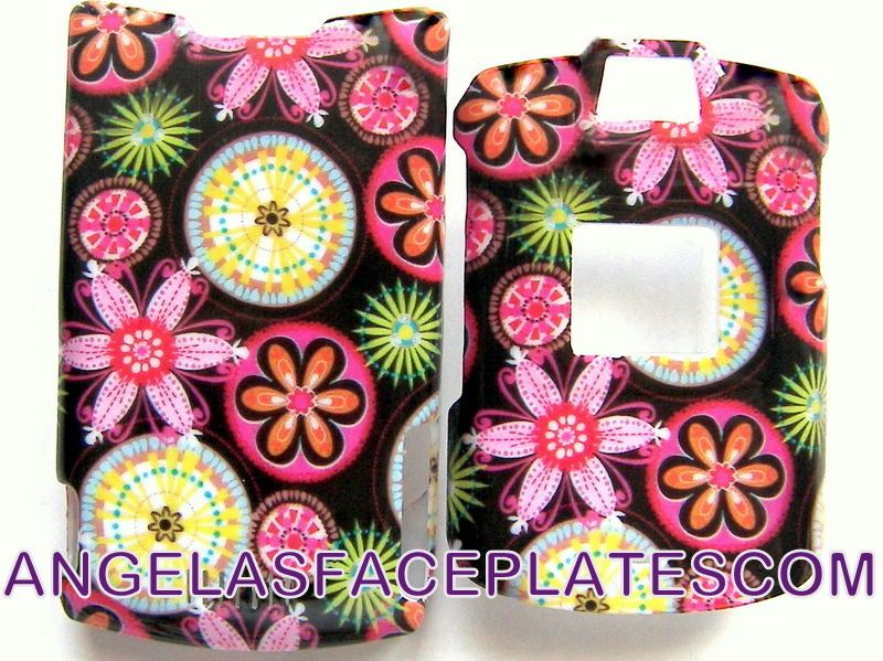 FLOWER for Motorola v3c v3 v3m RAZR SNAP ON Cover case  