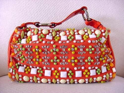 CHLOE bag FAB Beading Colours MINT Spring Winner  