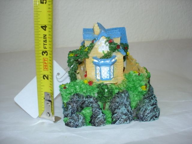 Very Detail Cottage Aquarium Decoration Ornament mz137  