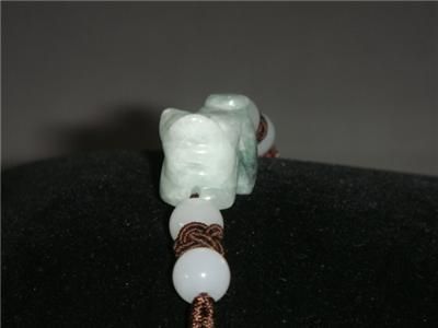 Green Jade Pi Xiu Yao Xie Dragon Feng Shui Bracelet  