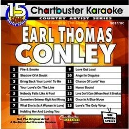 CHARTBUSTER KARAOKE cdg90111   Earl Thomas Conley  