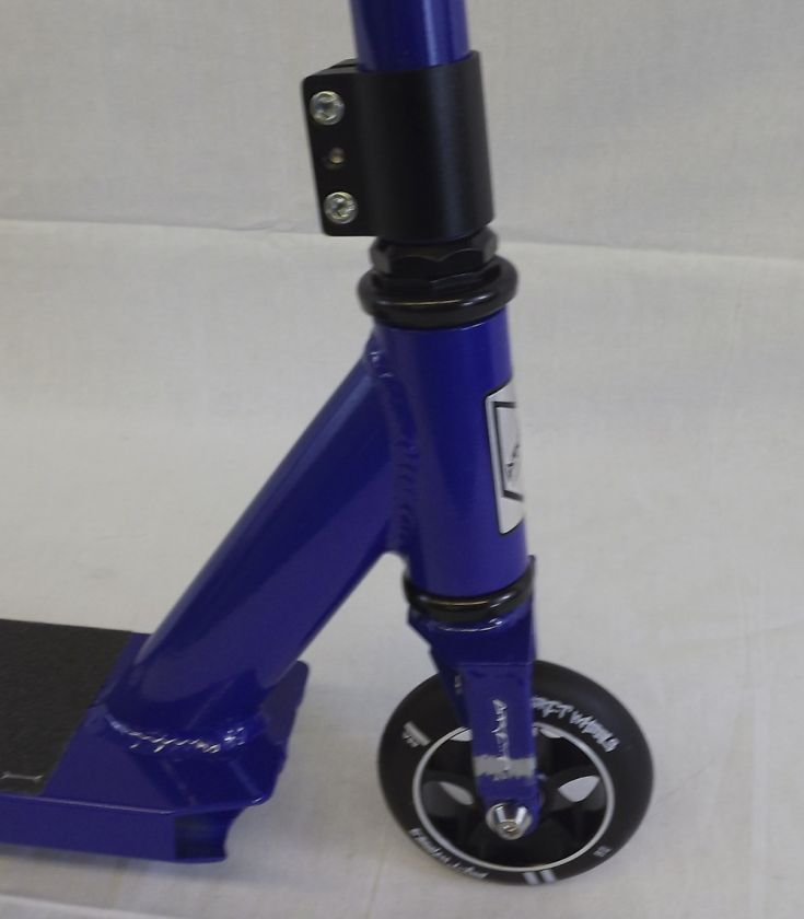 New Grit Fluxx Freestyle Scooter MGP Madd District Razor Phoenix Blue 