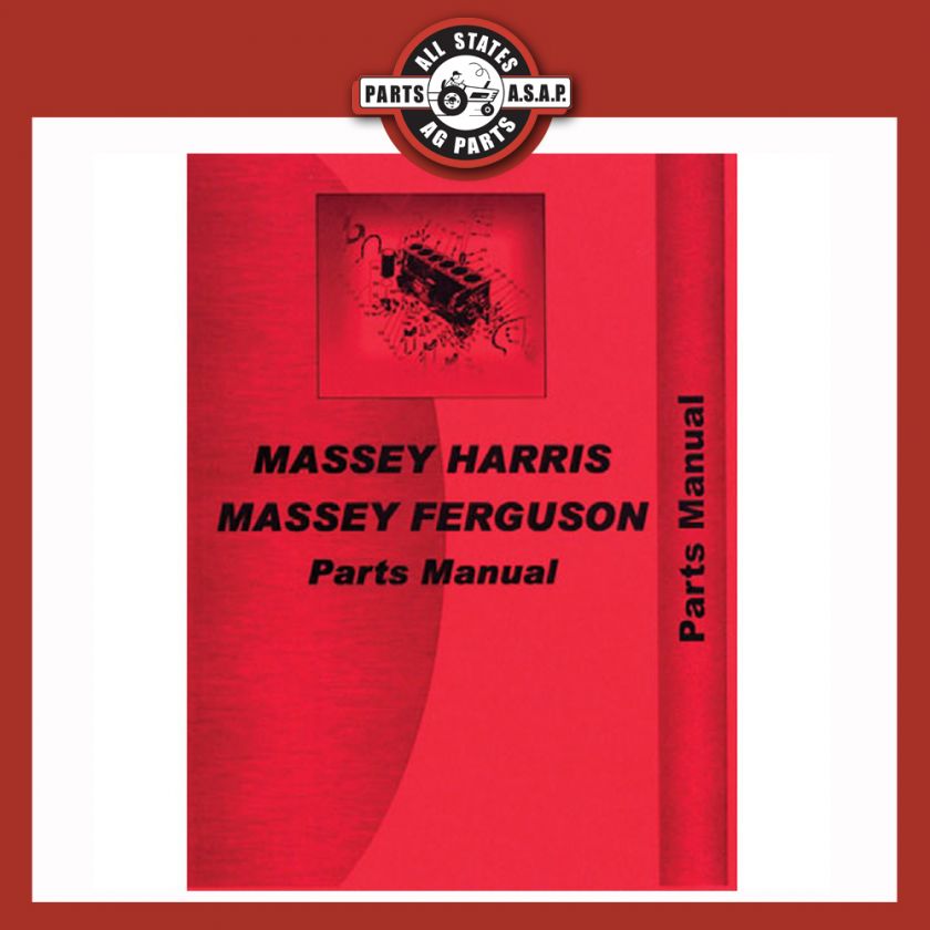 Parts Manual   Massey Ferguson 245  