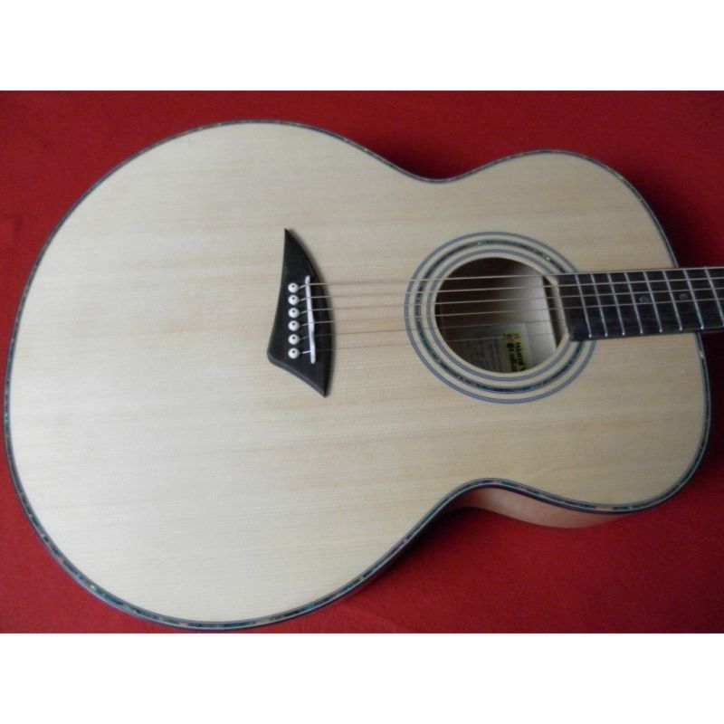 MVG South Beach Jumbo Acoustic Spruce and Flame Maple  