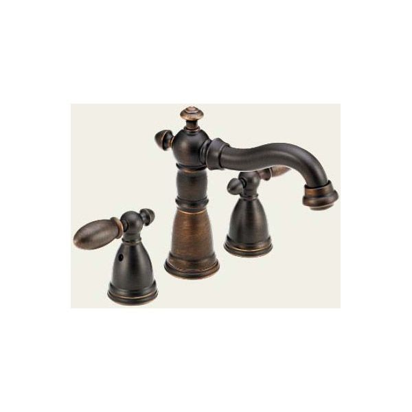 Delta Victorian Minispread Bathroom Sink Faucet Bronze  