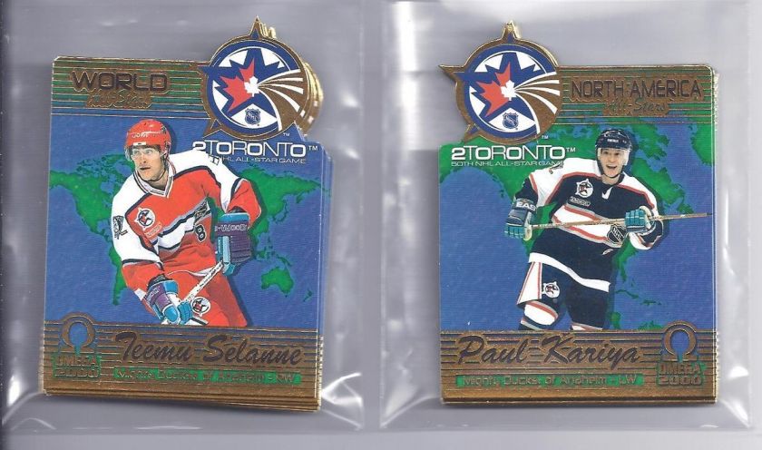 1999 2000 PACIFIC OMEGA WORLD & NORTH AMERICAN ALL STARS DIECUT 20 