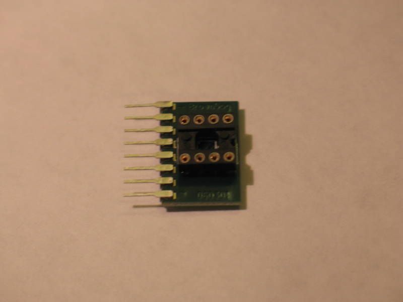 SIP8 TO DIP8 IC OP AMP Socket Convert SIP DIP 8 PIN  