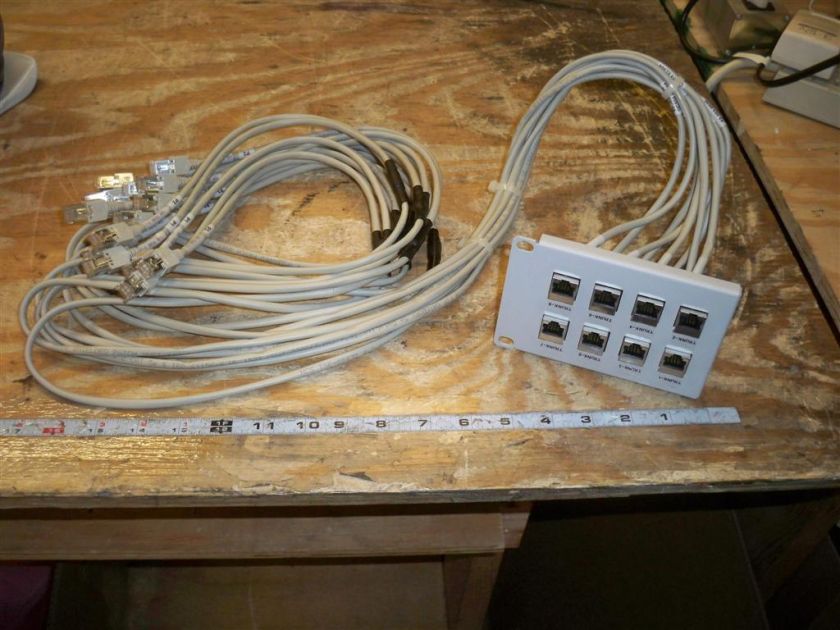 LUCENT 55 308 0003 Cat5e Trunk Interconnect RJ45 Panel  