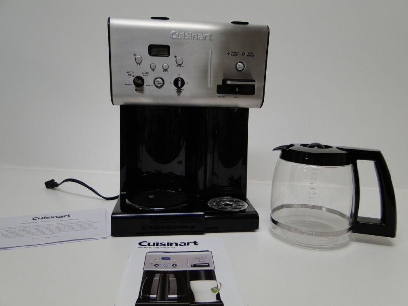 Cuisinart CHW 12 Coffee Plus 12 Cup Programmable Coffeemaker w/ Hot 