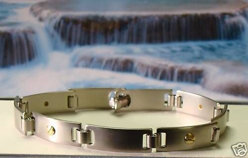 Colibri Stainless & 14k Screws Bracelet $129 HBR001000  