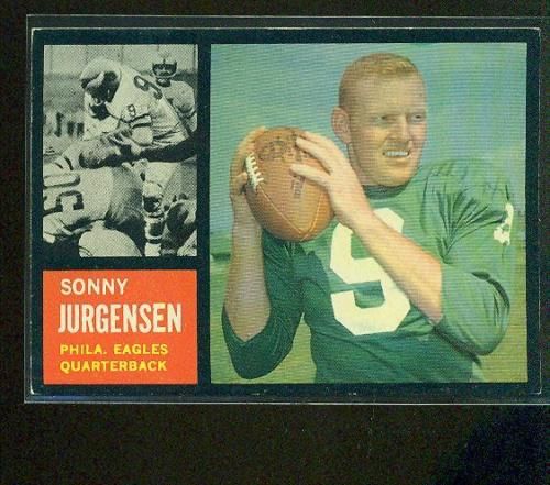 1962 TOPPS #115 SONNY JURGENSEN EAGLES EX+ 5868  