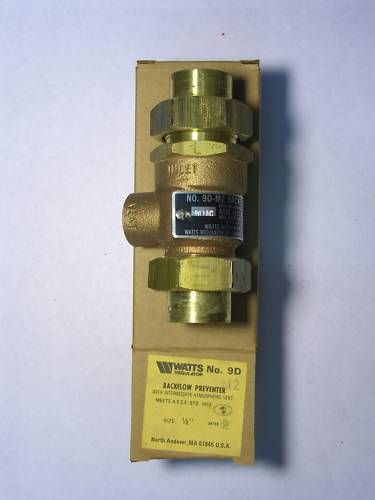 Watts 9D Backflow Preventer (1/2)  