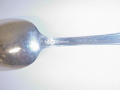 ANTIQUE STERLING SILVER TEASPOON MARKED AA  