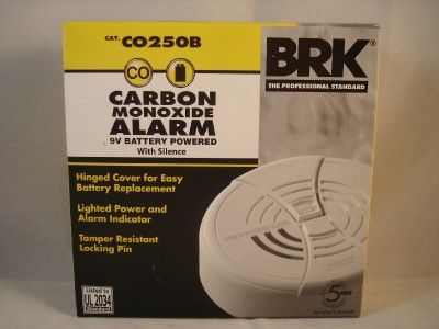 NEW BRK CO250B Carbon Monoxide Alarm with Silence  