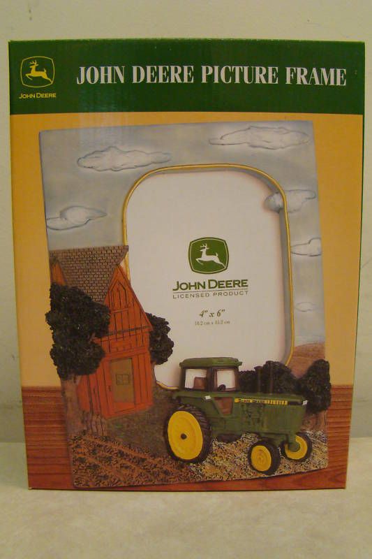 John Deere 4 x 6 Farm Scene Photo Frame  