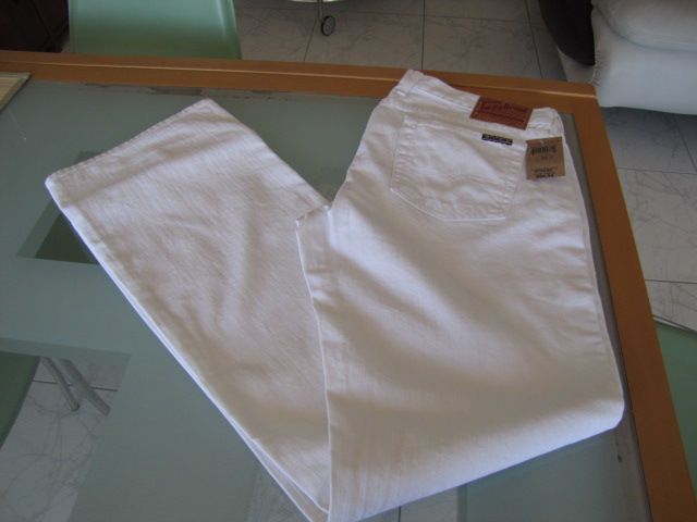 LUCKY BRAND JEANS WOMEN WHITE ULTRA LOW DIFERENT SIZES 100% COTON 